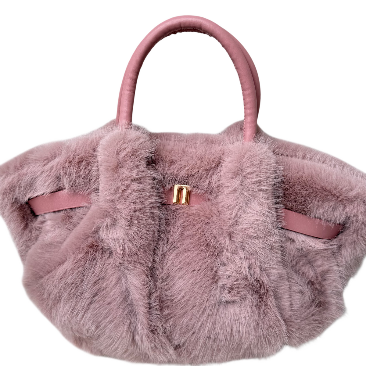 Marley Fluffy Small Tas - Roze