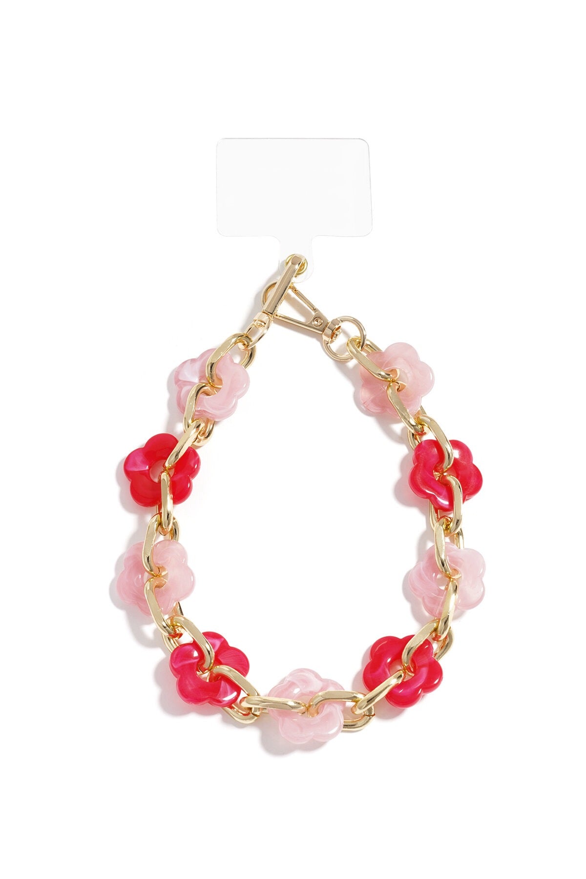 PRE-ORDER | Telefoonkoord Flower - Roze Rood