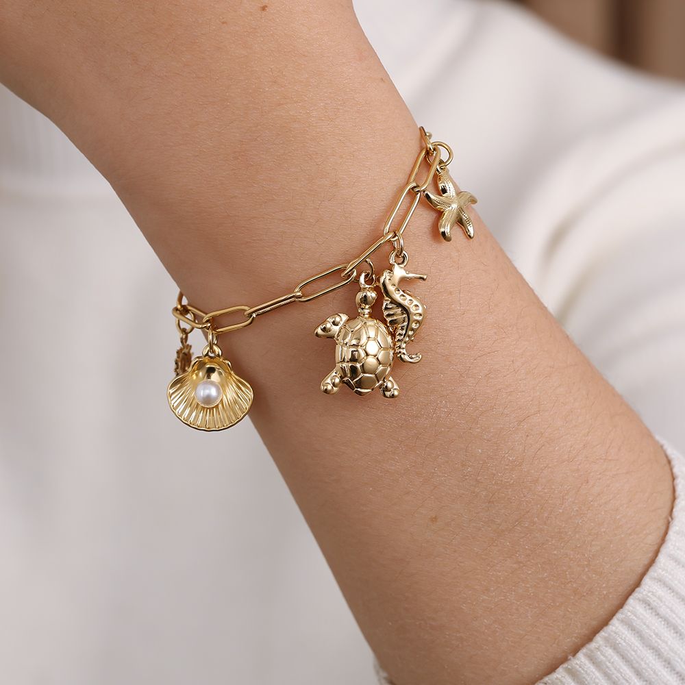 Turtle Bracelet - Silver