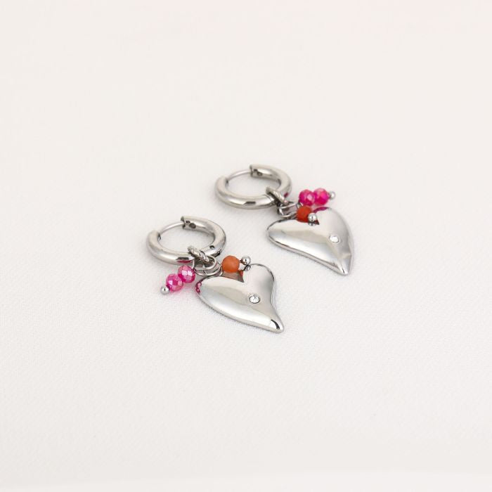 Robine Earrings - Silver