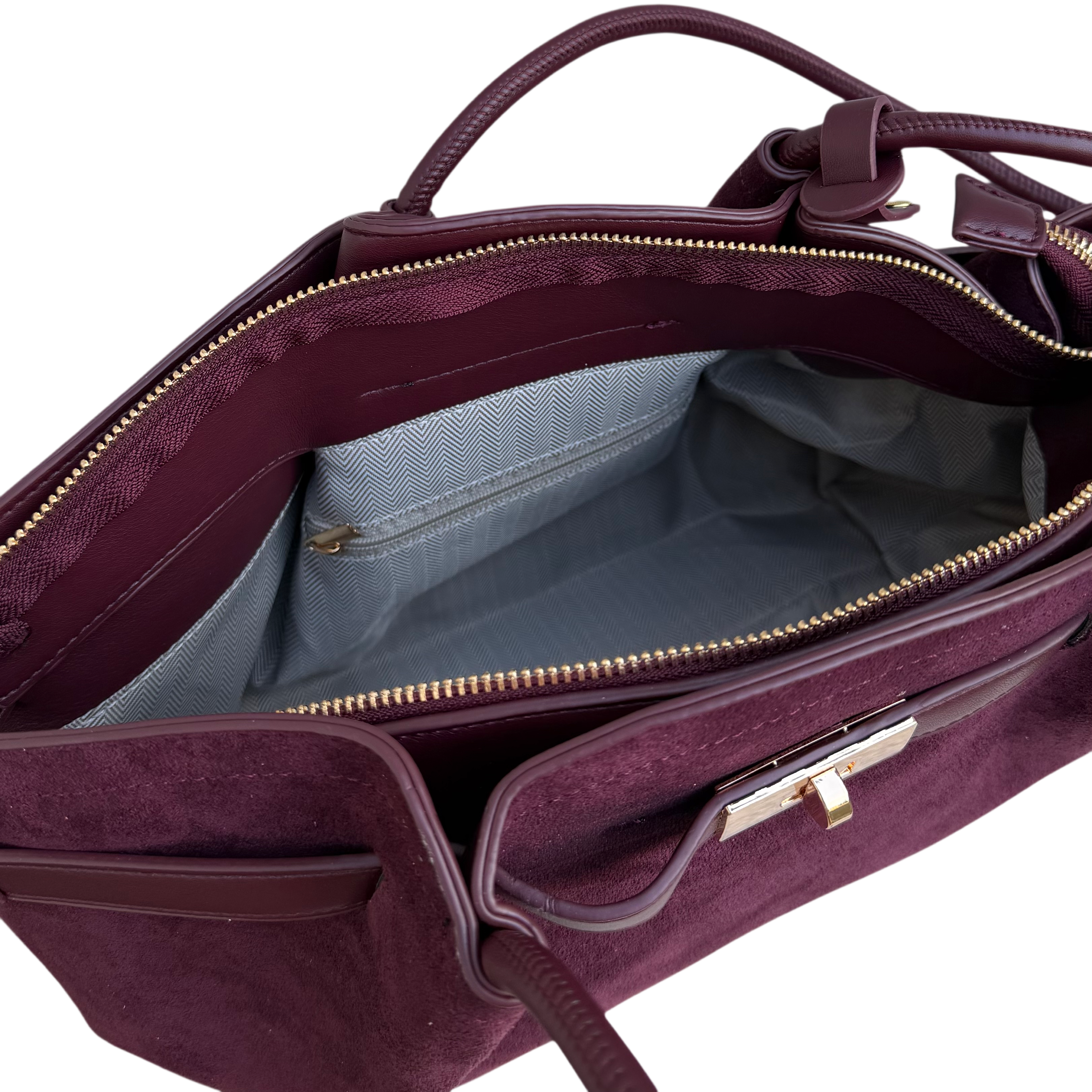 Marley Medium Tas - Burgundy