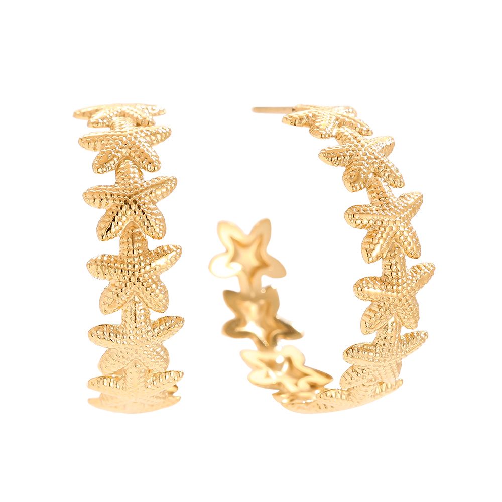 Nancy Earrings - Gold