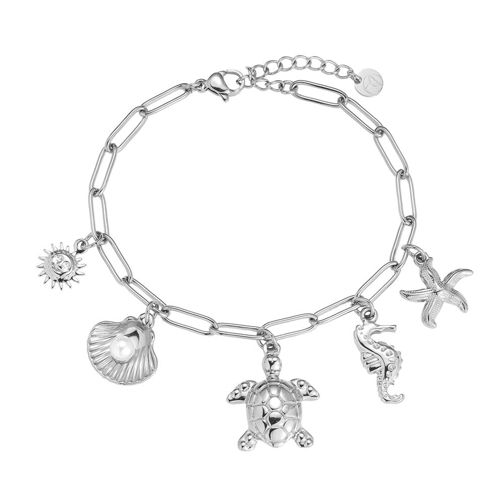 Turtle Bracelet - Silver