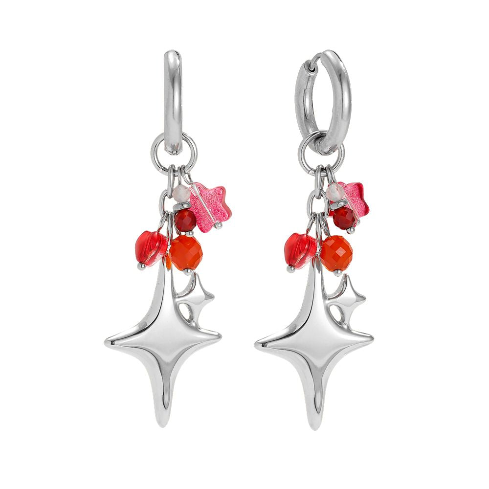 Iris Earrings - Silver
