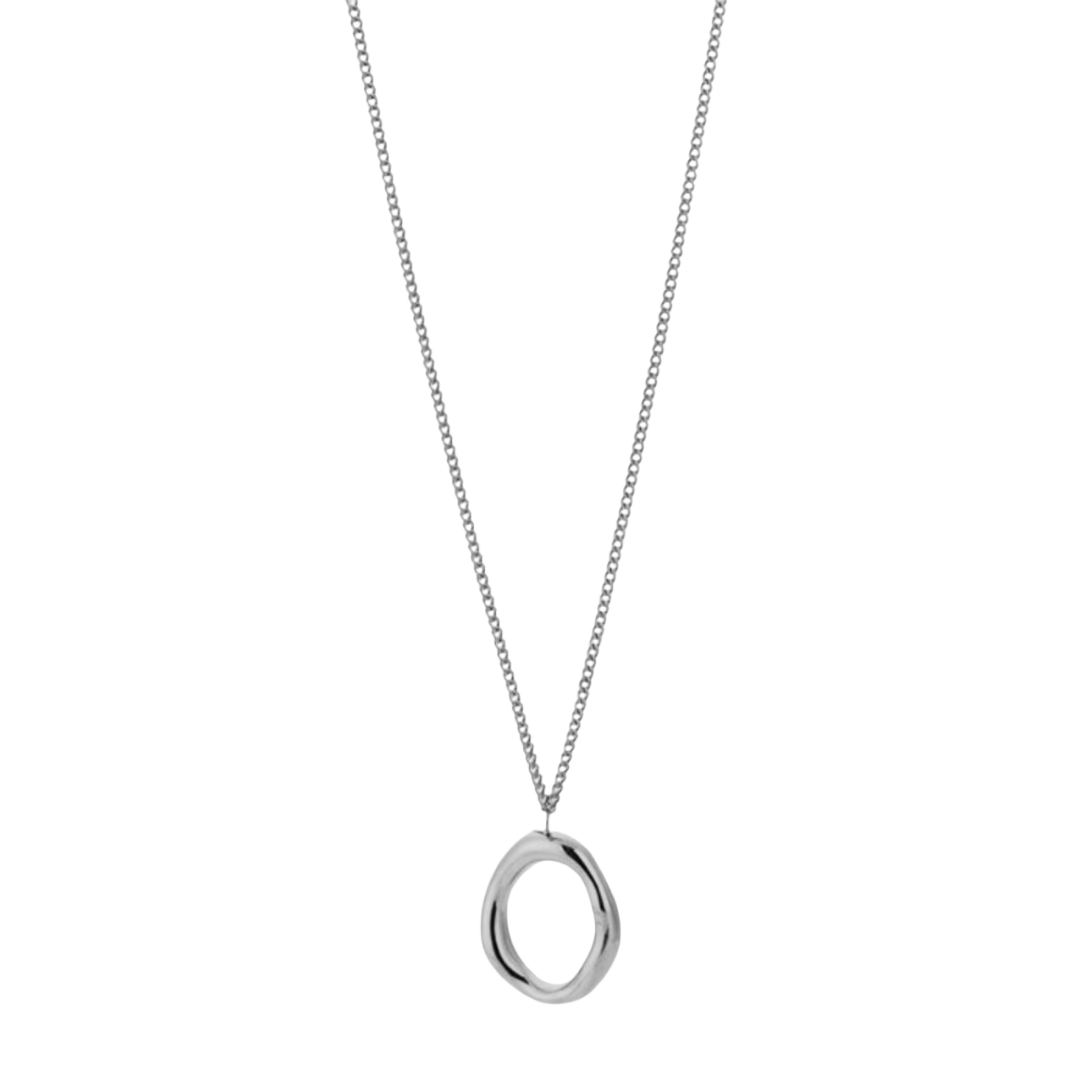 Olivia Necklace 60 cm - Silver