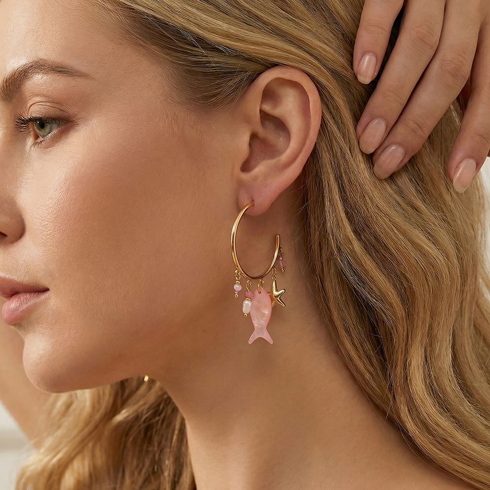 Helena Earrings - Gold