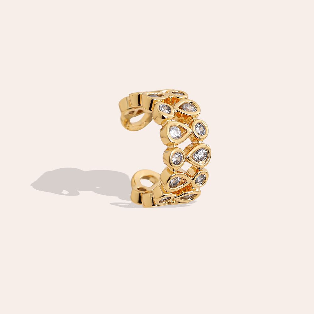 Earcuff Diamond - Gold