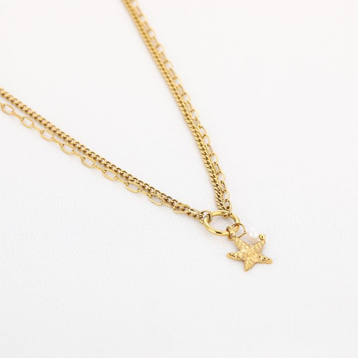Sterre Necklace 40 cm - Gold