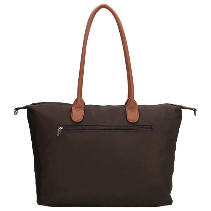 Charm London Buckingham Tas - Koffie Bruin