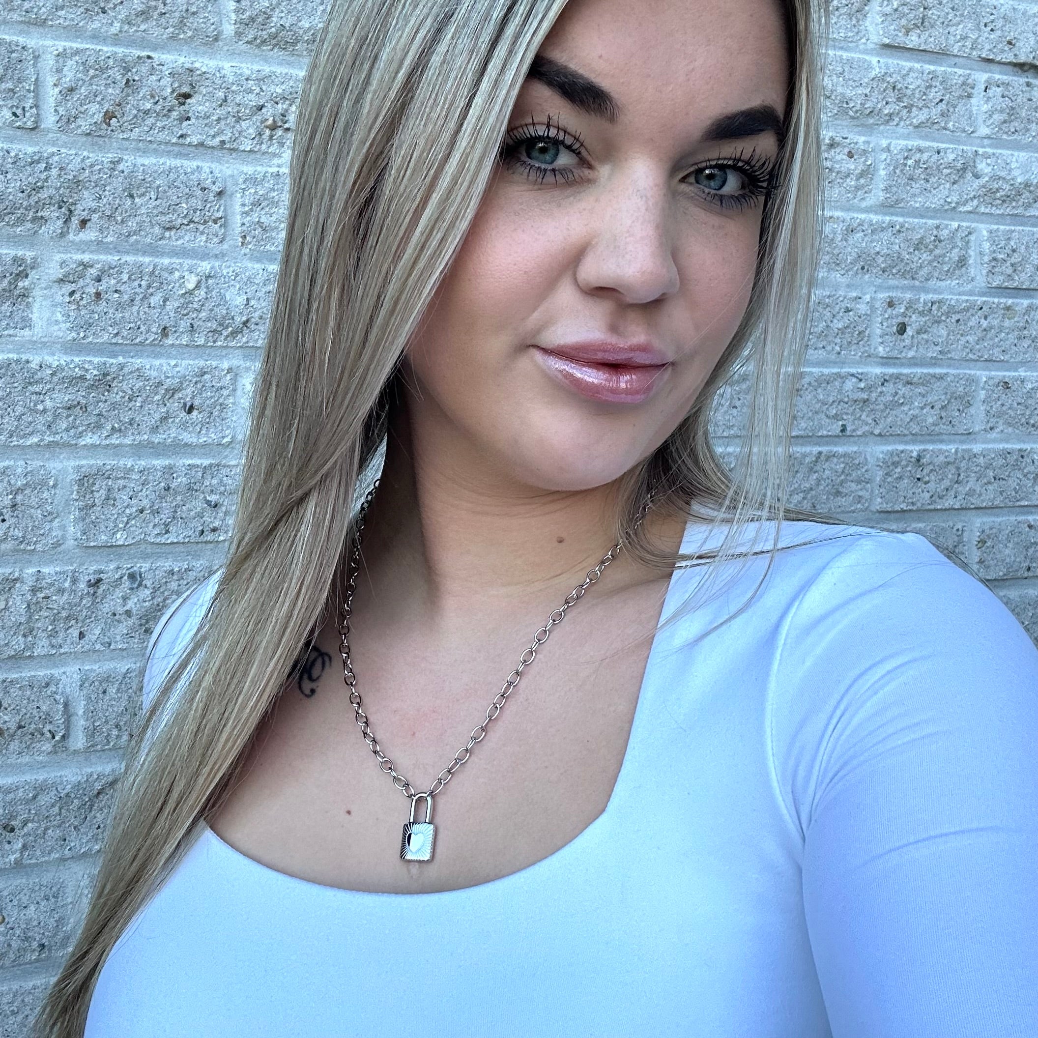 Gigi Necklace 50 cm - Silver