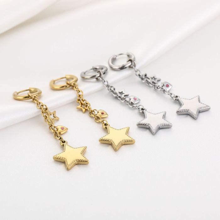 Paulina Earrings - Silver