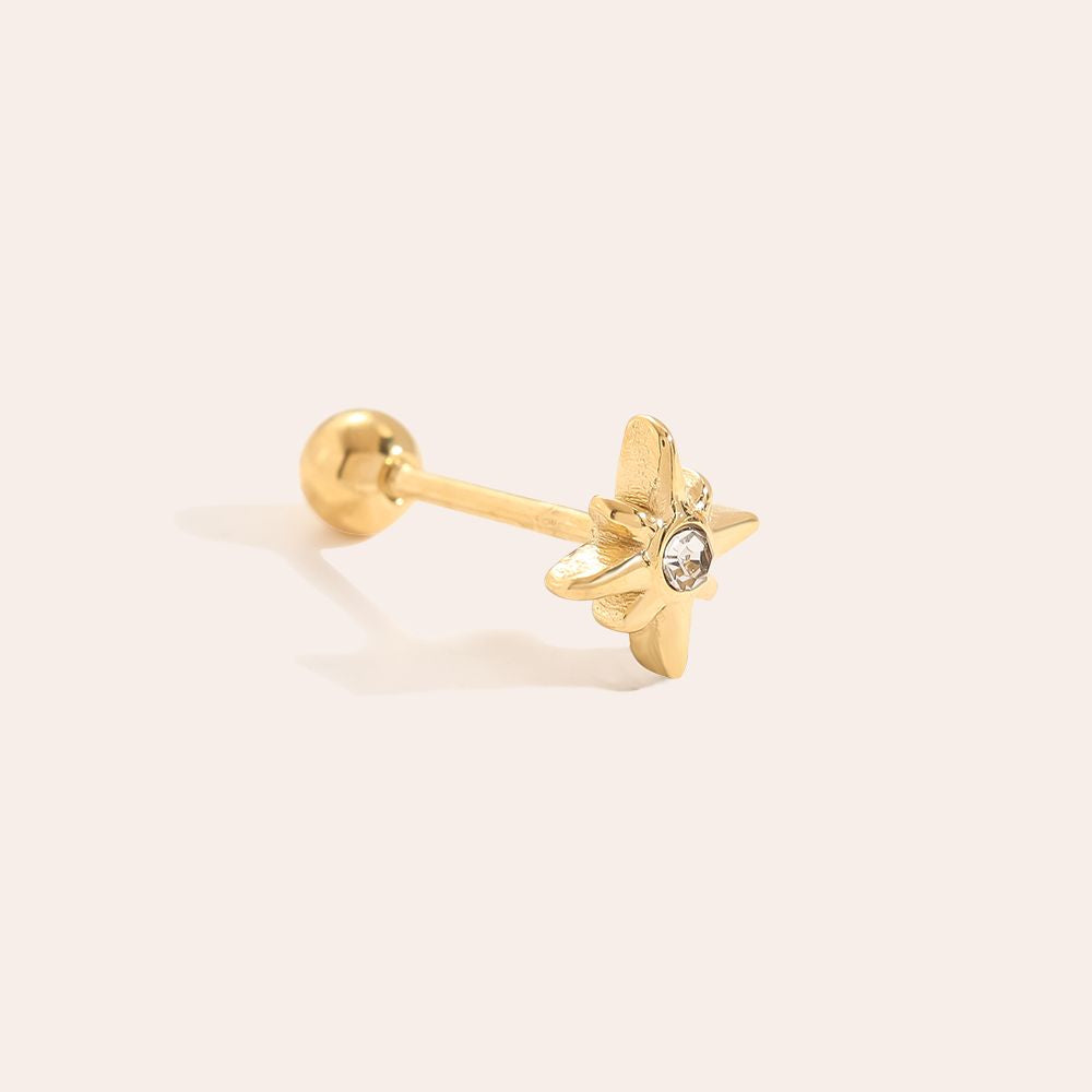 Galaxy Oor Piercing - Gold