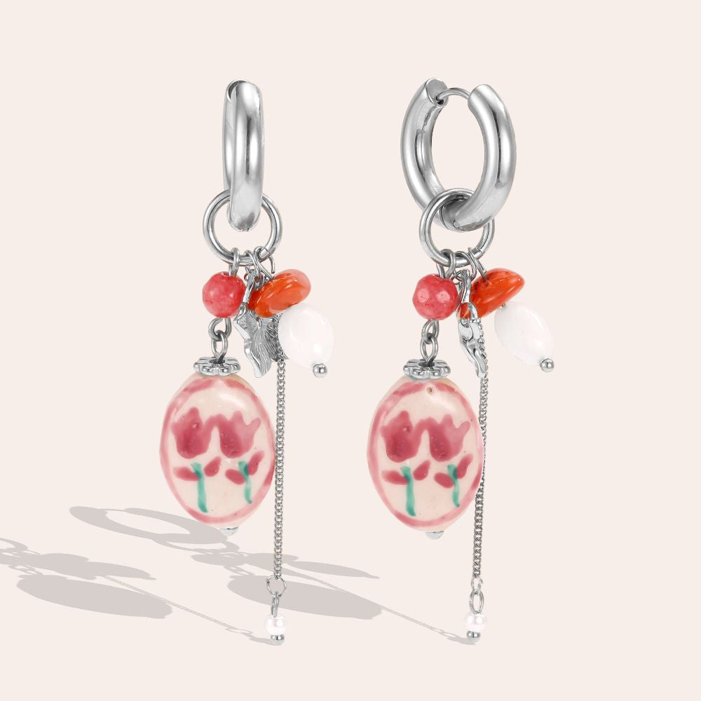 Claudia Earrings - Silver