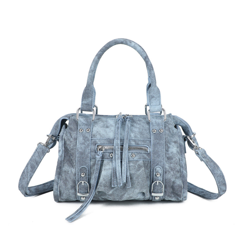 Liv Denim Medium Tas - Donker Denim