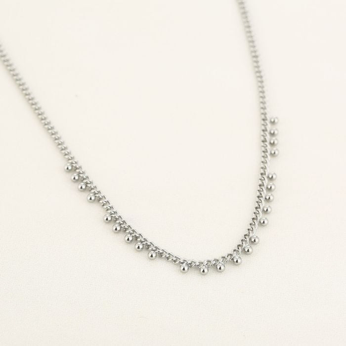 Phoebe Necklace 40 cm - Silver