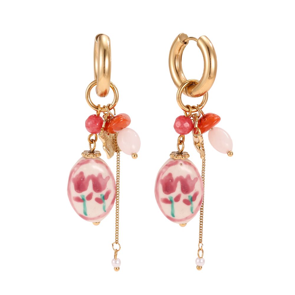 Claudia Earrings - Gold
