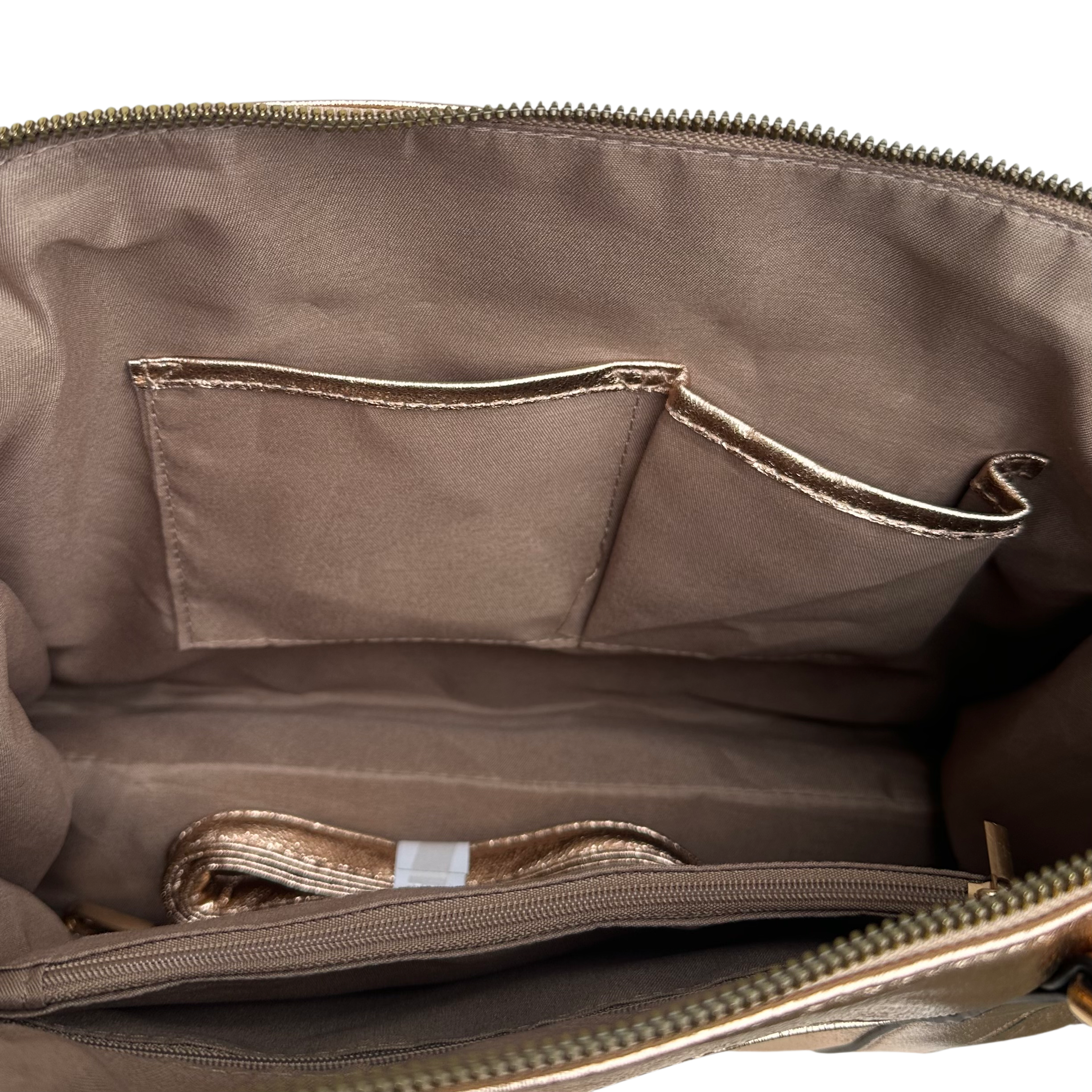 Liv Shiny Large Tas - Bronze
