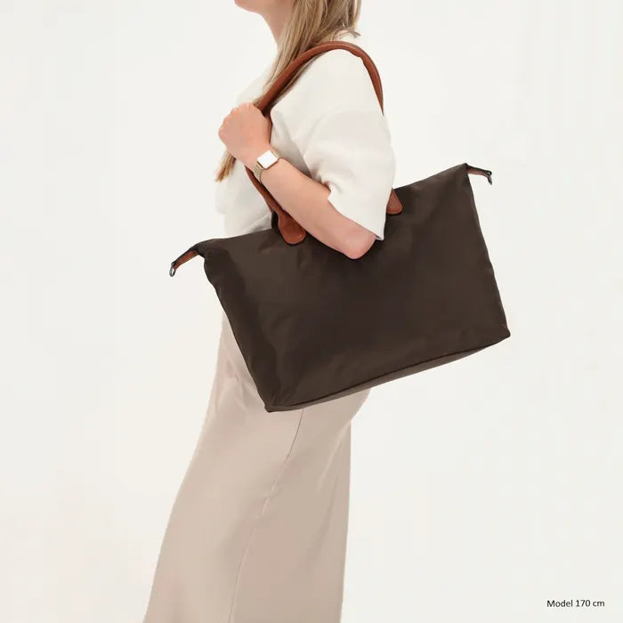 Charm London Buckingham Tas - Koffie Bruin