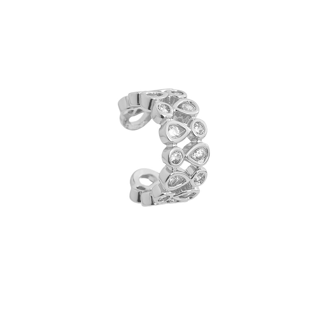 Earcuff Diamond - Silver