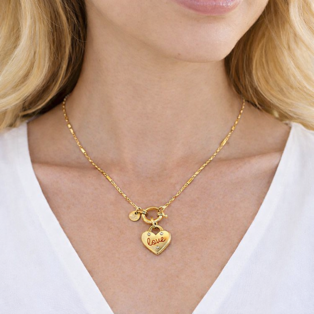 Synne Necklace 42 cm - Gold