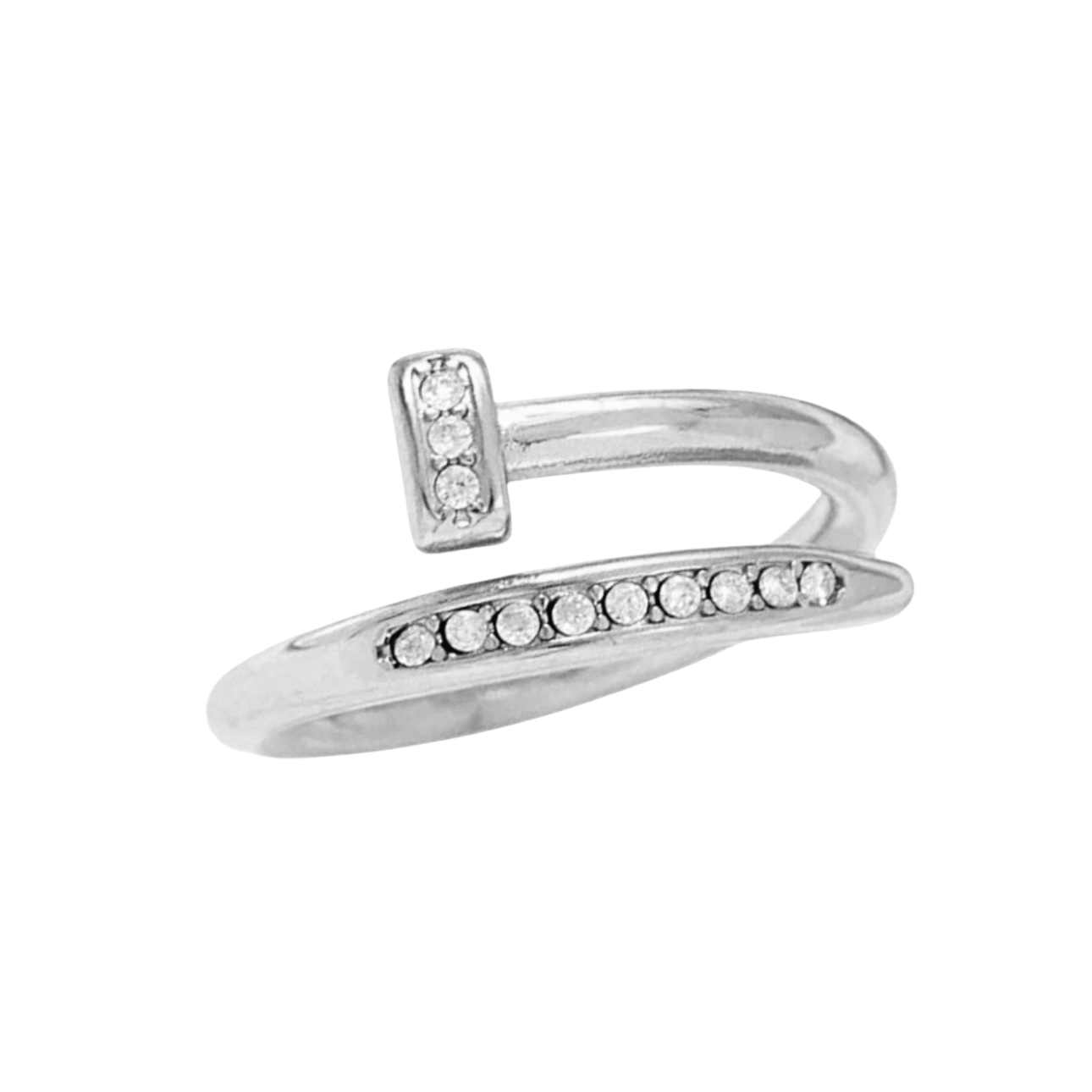 Spikey Ring - Silver
