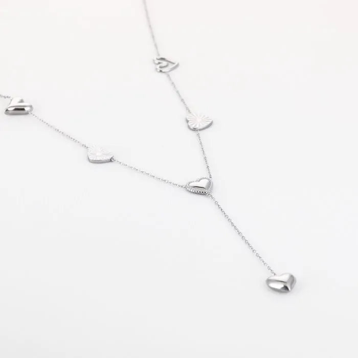 Roxy Necklace 60 cm - Silver