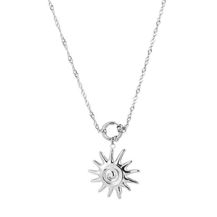 Elowie Necklace 45 cm - Silver