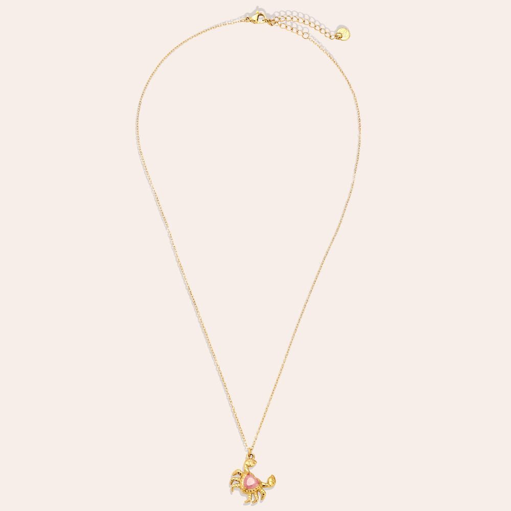 Crab Necklace 43 cm - Gold