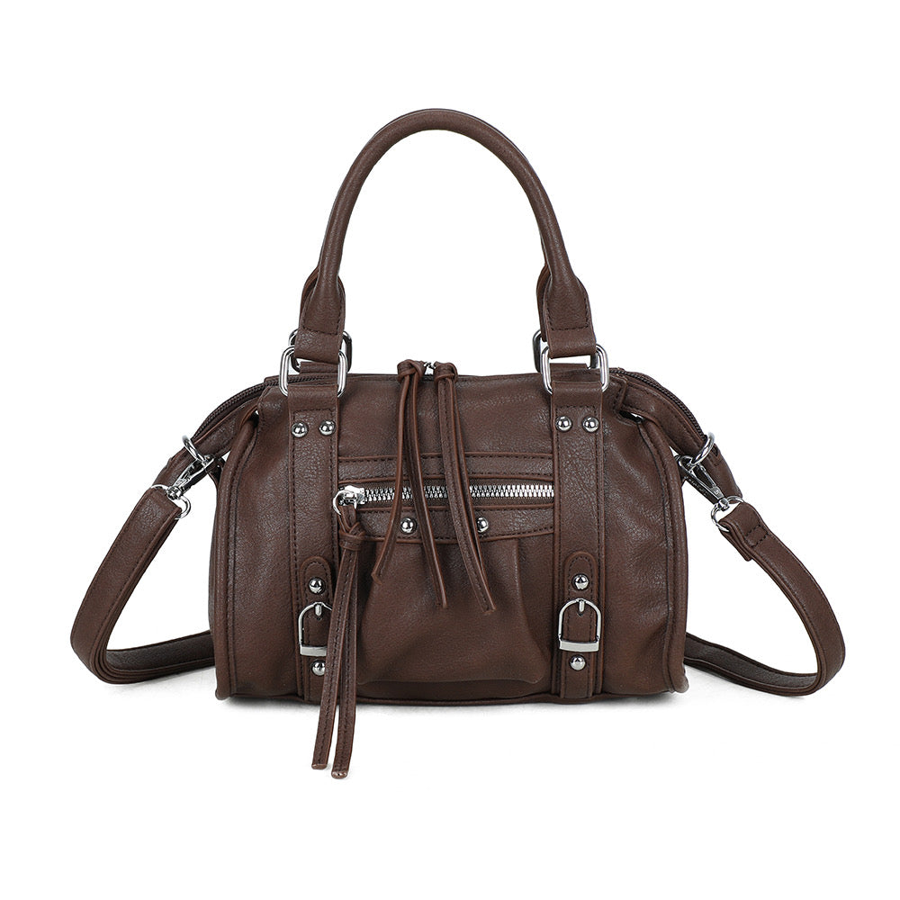 Liv Glowy Medium Tas - Koffie Bruin