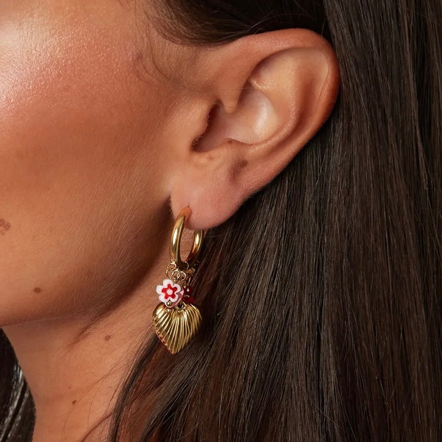Calista Earrings - Gold