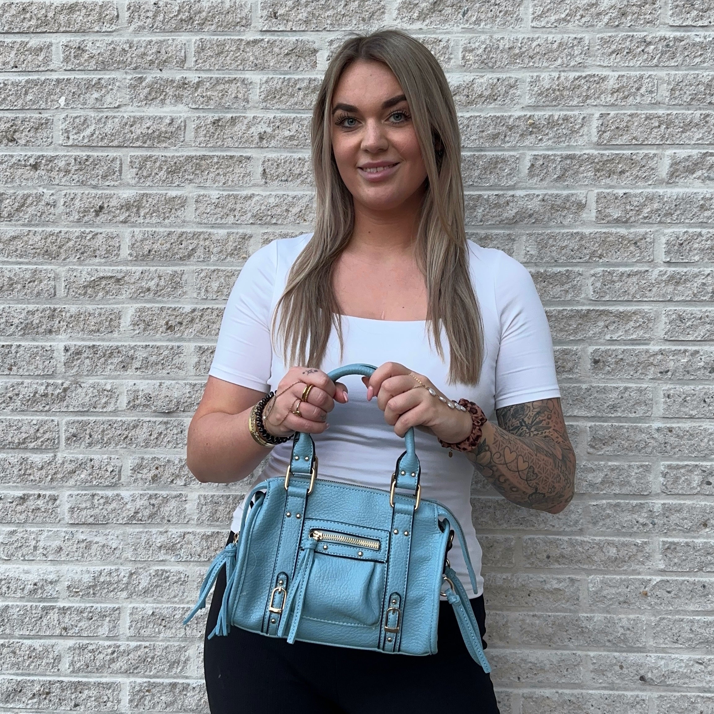 Liv Medium Tas - Baby Blauw