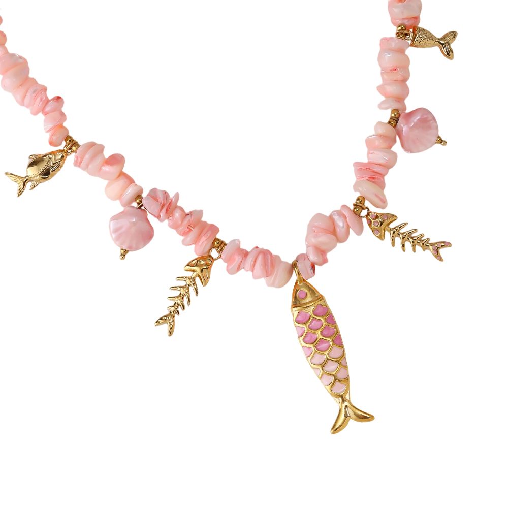 Eliana Necklace 42 cm - Gold