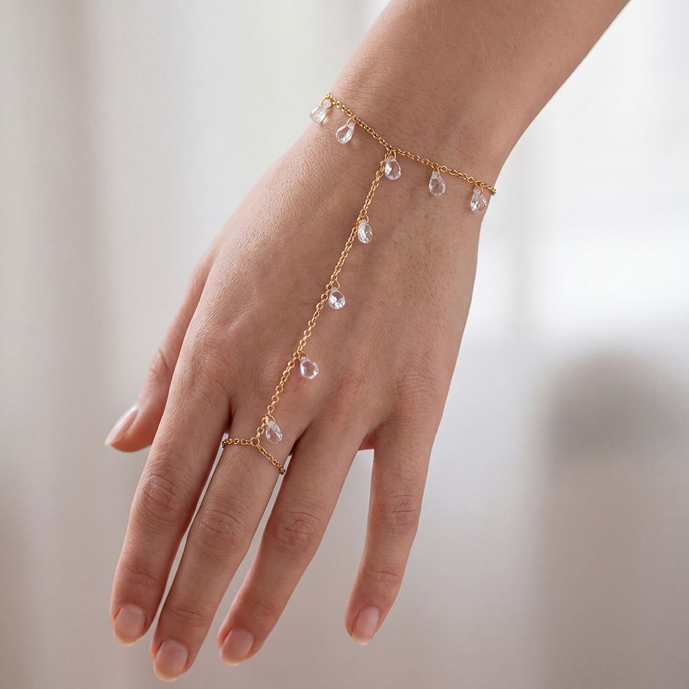 Handchain Nancy - Silver