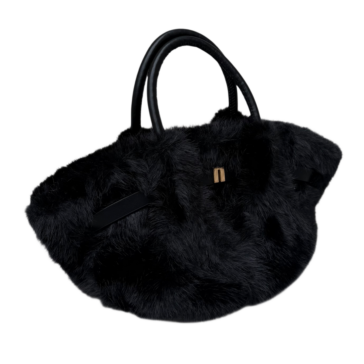 Marley Fluffy Small Tas - Zwart