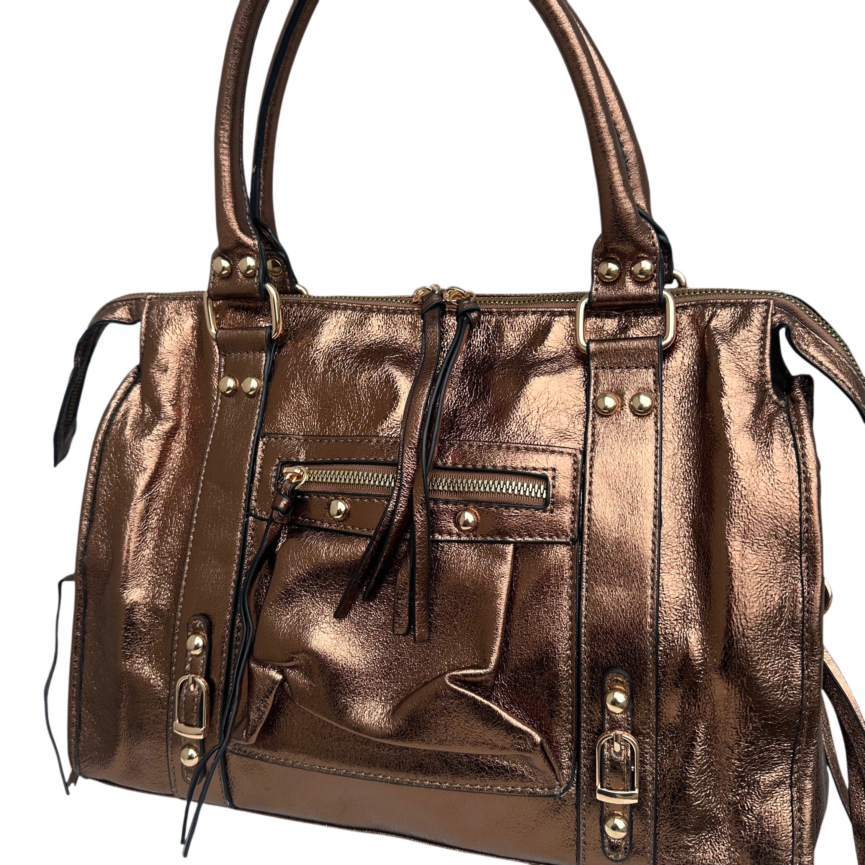 Liv Shiny Large Tas - Bronze