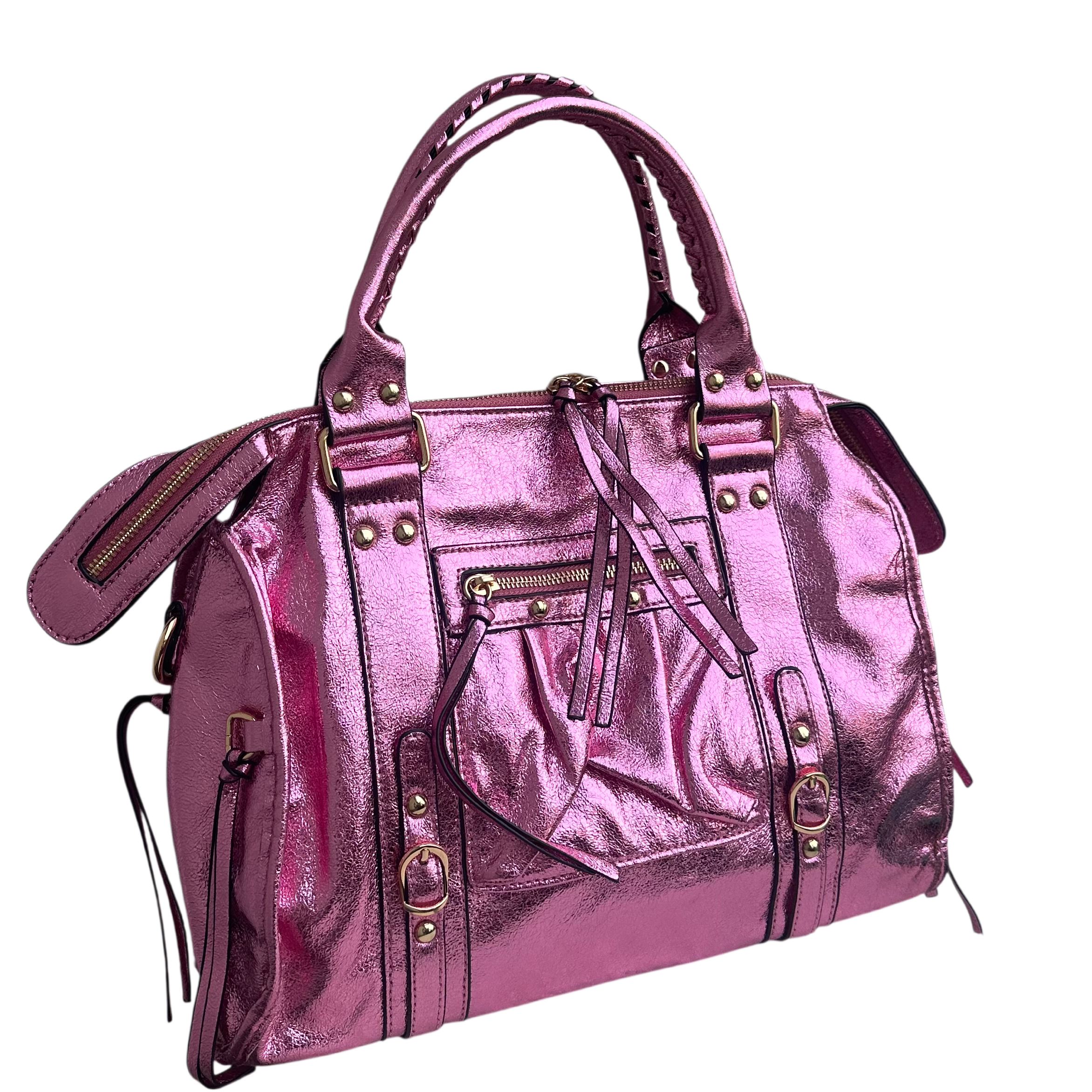 Liv Metallic Large Tas - Roze