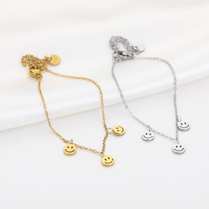 Smile Bracelet - Gold