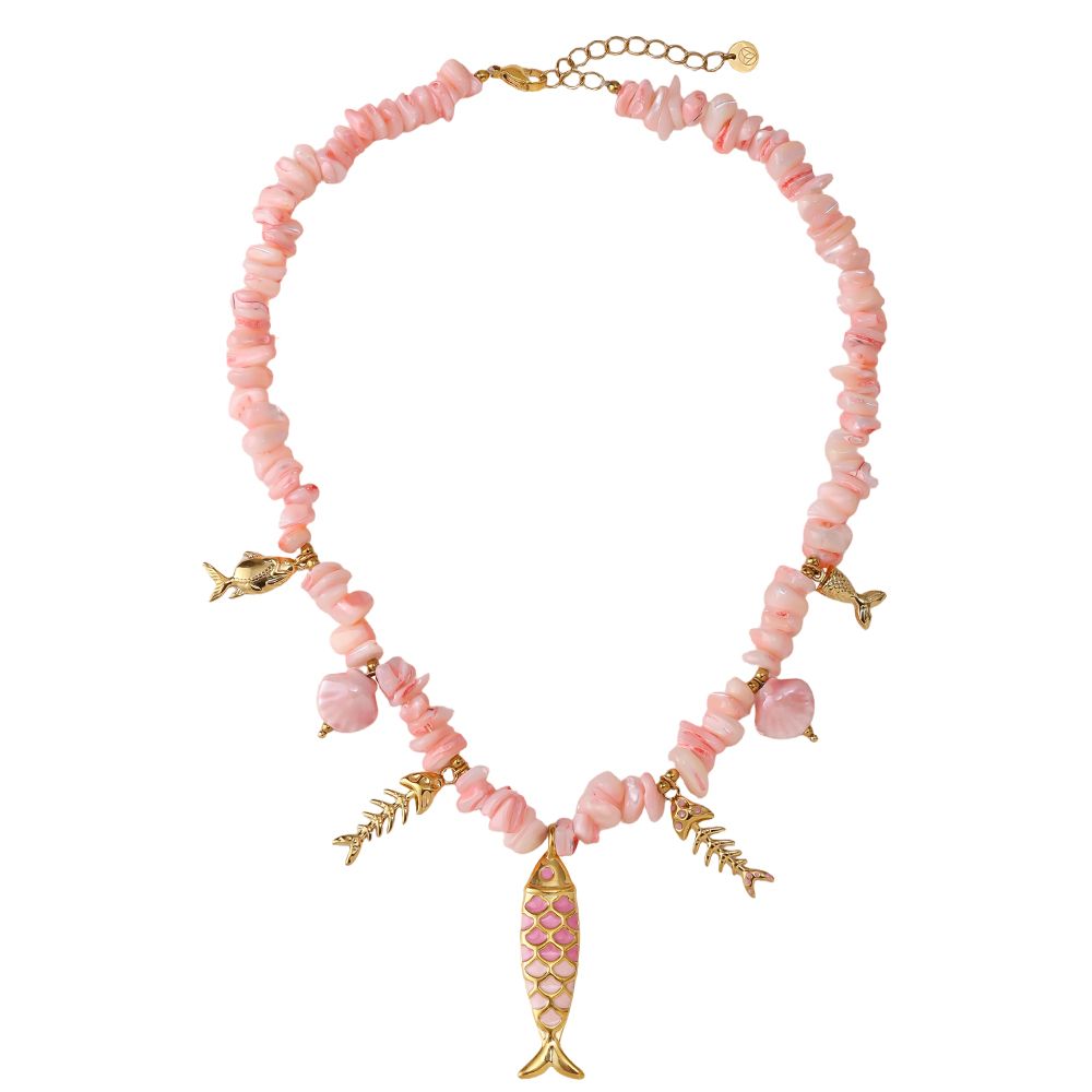 Eliana Necklace 42 cm - Gold