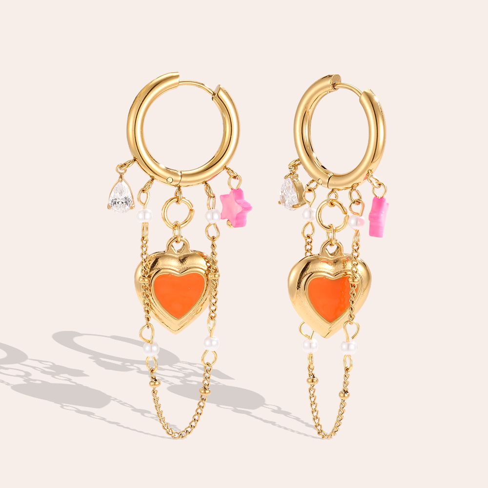 Beate Earrings - Gold