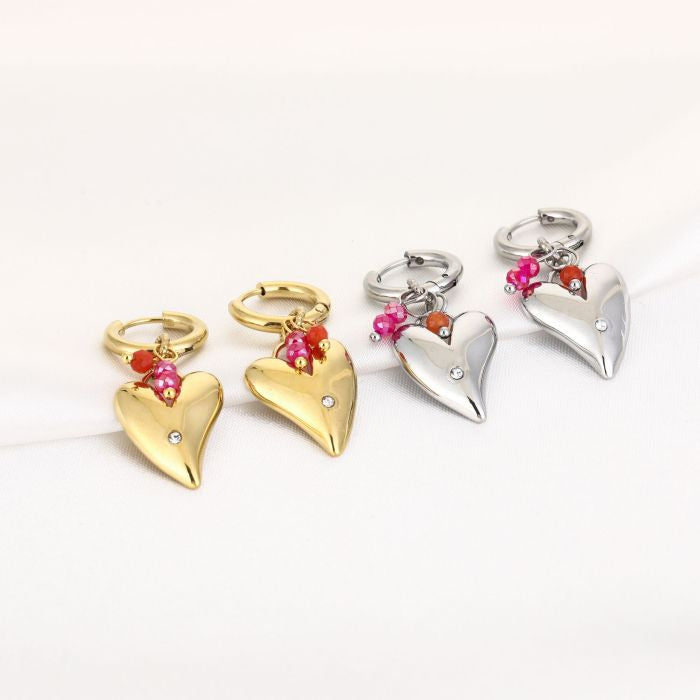 Robine Earrings - Silver