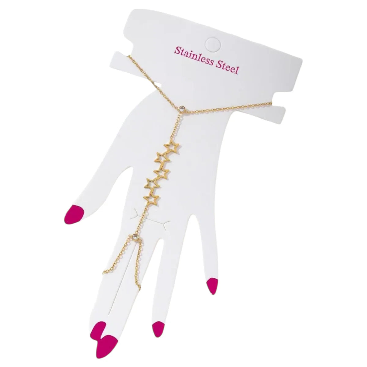 Handchain Stars - Gold