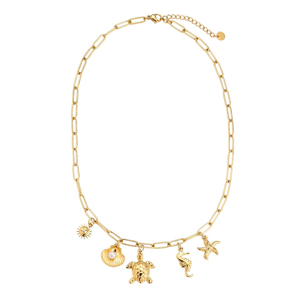 Turtle Necklace 40 cm - Gold PRE ORDER