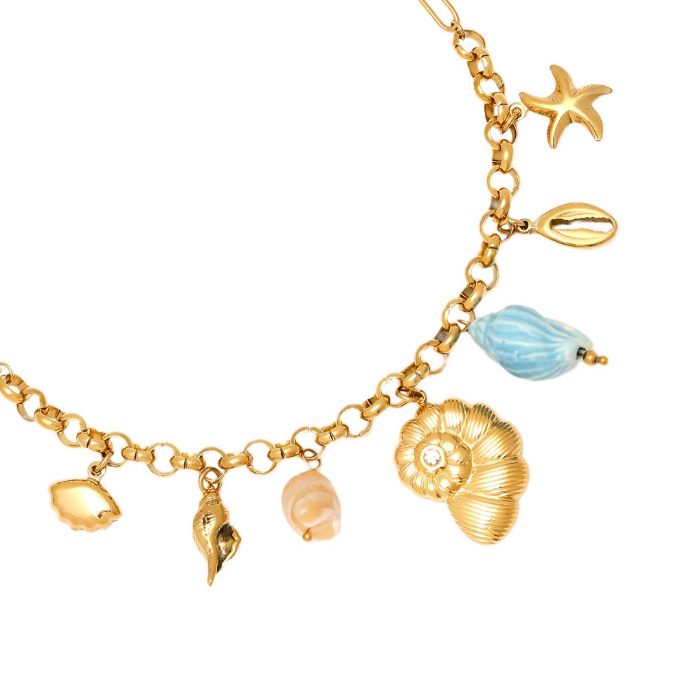 Summer Necklace 45 cm - Gold