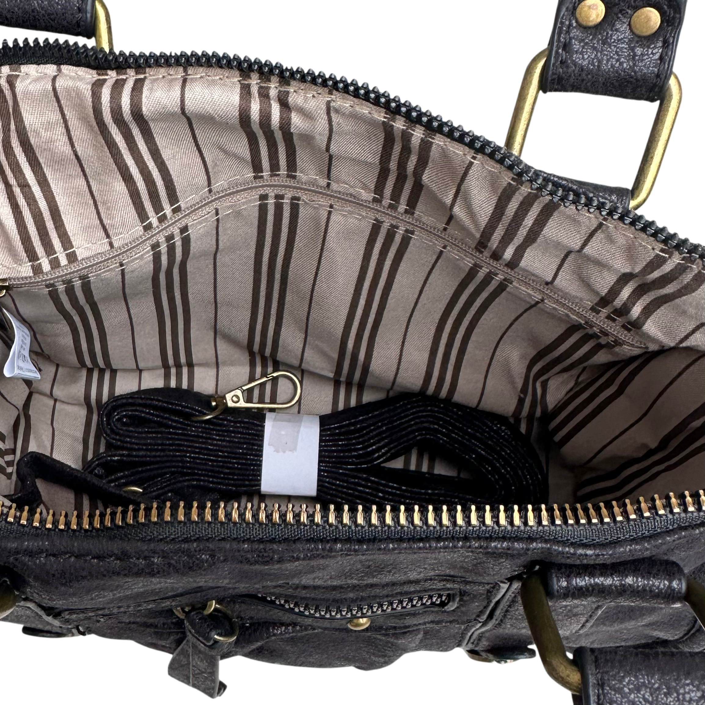 Liv Glossy Medium Tas - Pewter
