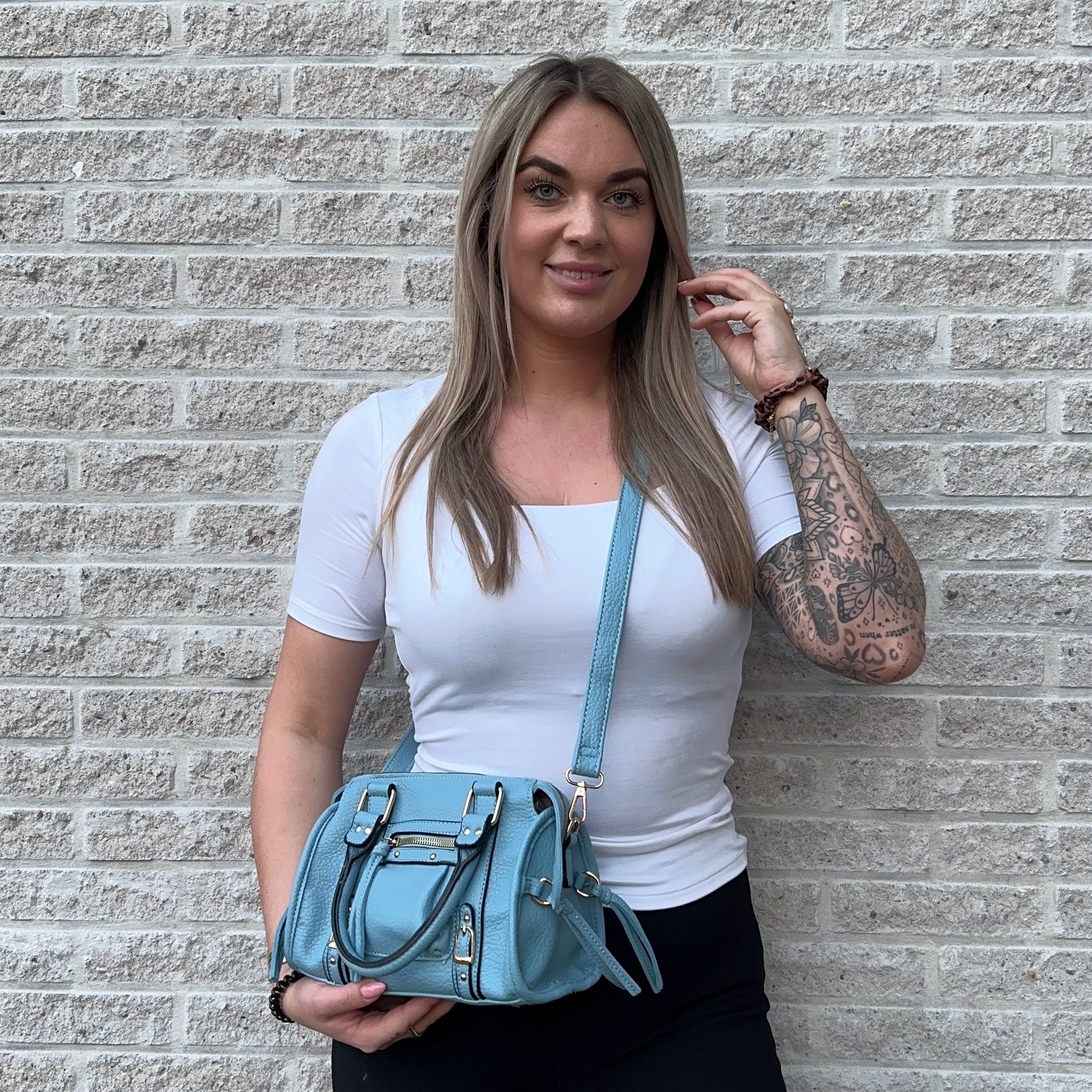 Liv Medium Tas - Baby Blauw