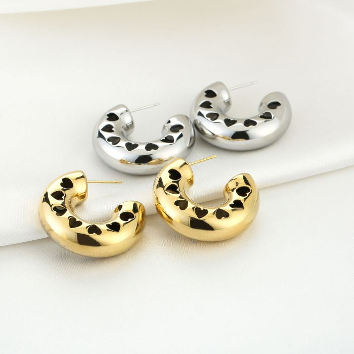 Billy Earrings - Silver