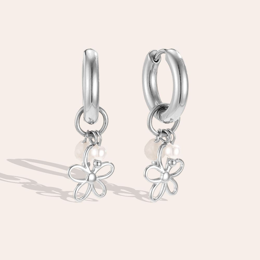 Emmeline Earrings - Silver