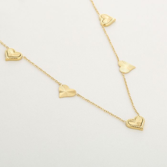 Orla Necklace 40 cm - Gold