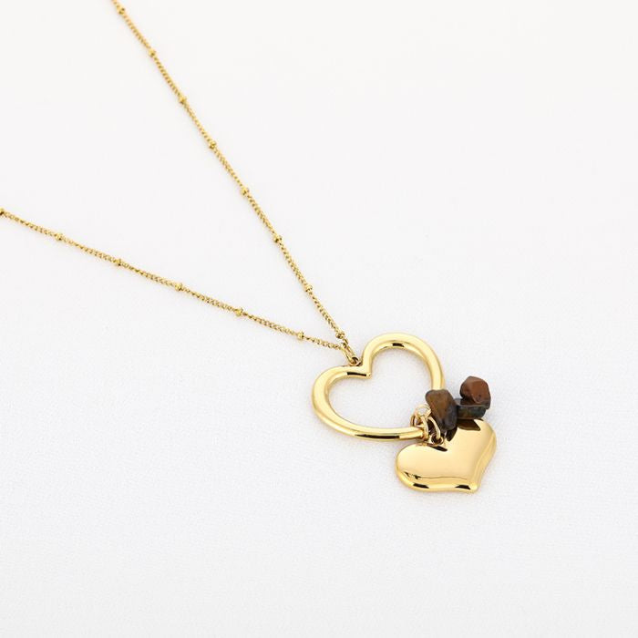 Dina Necklace 80 cm - Gold