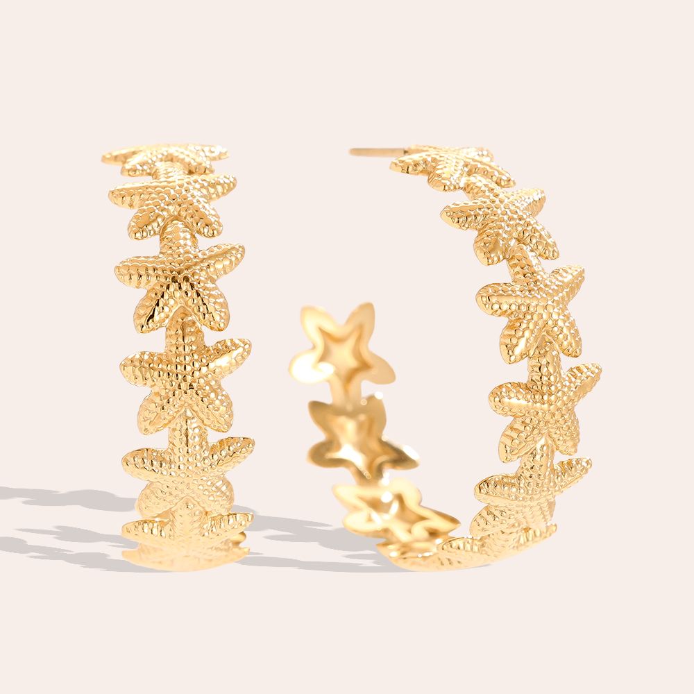 Nancy Earrings - Gold